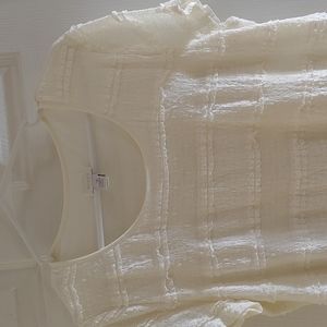 Chicos size 3 top- size large too small for me. Cute top in like new condition